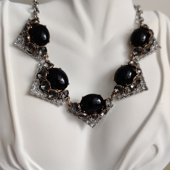 Stella & Dot Statement Art Deco Necklace - Picture 5 of 15